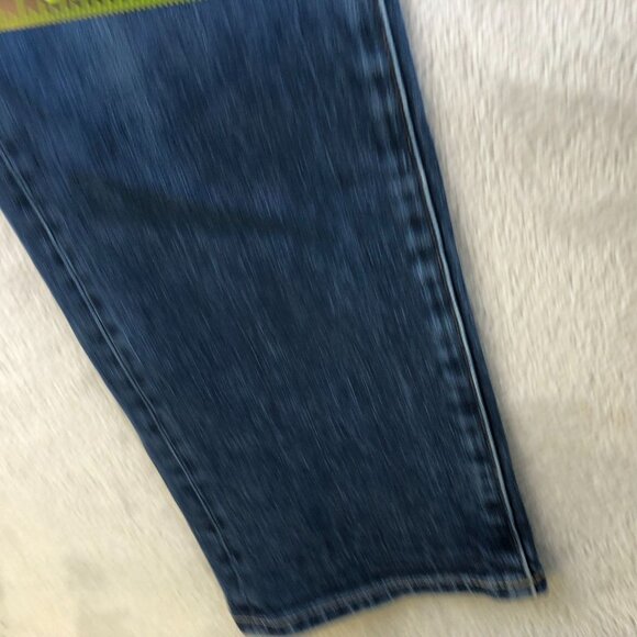 Uniqlo Women's Jeans Size 3 Salvage Kaihara Denim Slim Straight Low Rise - Picture 13 of 16